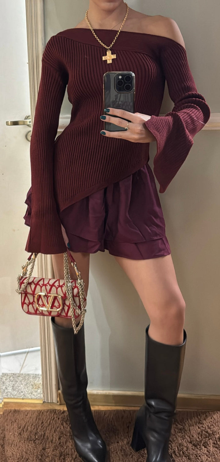 Isabela Modal Knit Cut-Outs