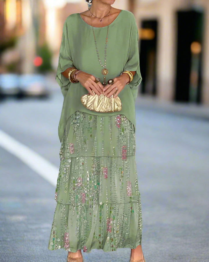 Alyssa - Bohemian Layered Elegance Dress