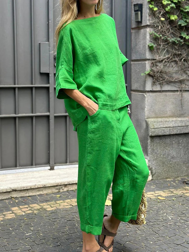 Mima Cotton and Linen Set
