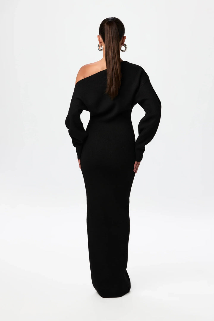 Juri | Off Shoulder Sweater Dress