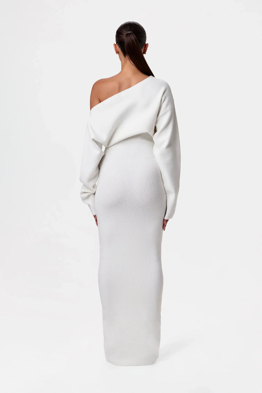 Juri | Off Shoulder Sweater Dress