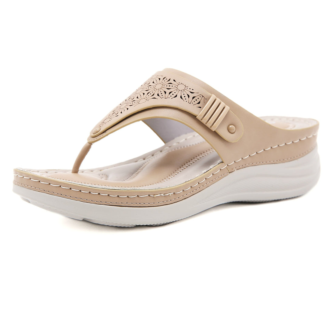 SolaceWalk | Cozy Wedge Shoes