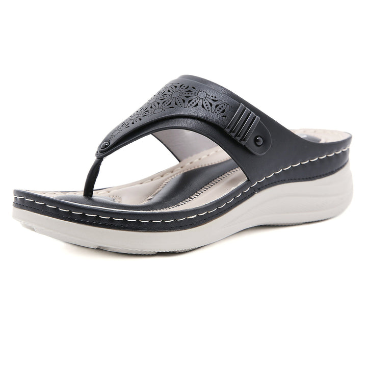 SolaceWalk | Cozy Wedge Shoes