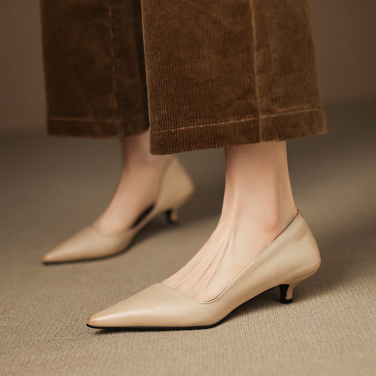 Vienna™ - Authentic Leather High Heels