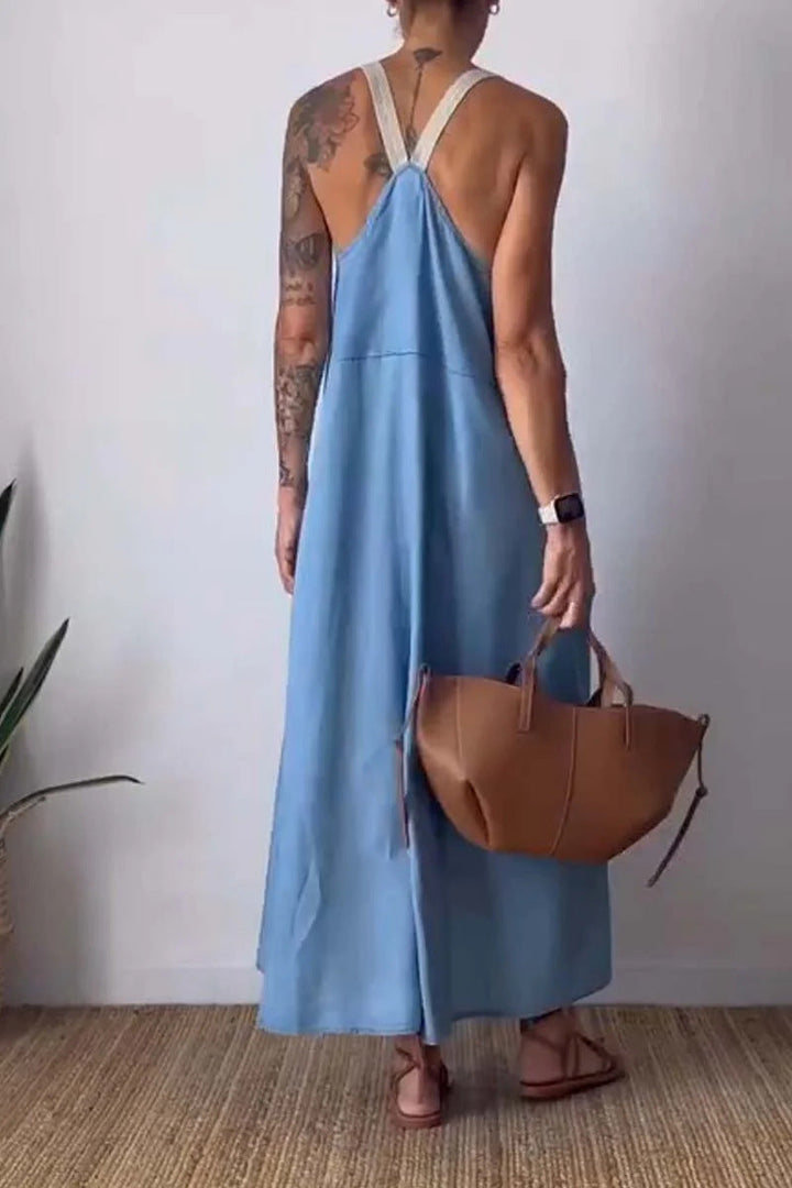 Sammy | Vintage-Inspired Casual Linen Summer Dress