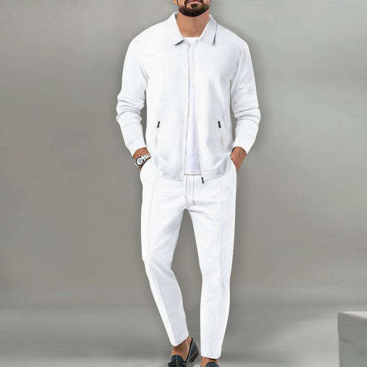 City Chill Ensemble - zip jacket and long trousers