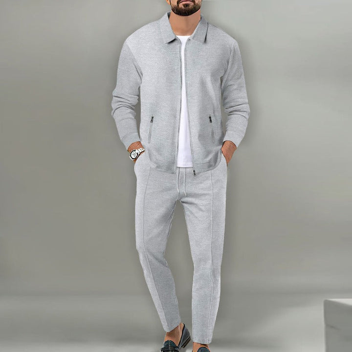 City Chill Ensemble - zip jacket and long trousers