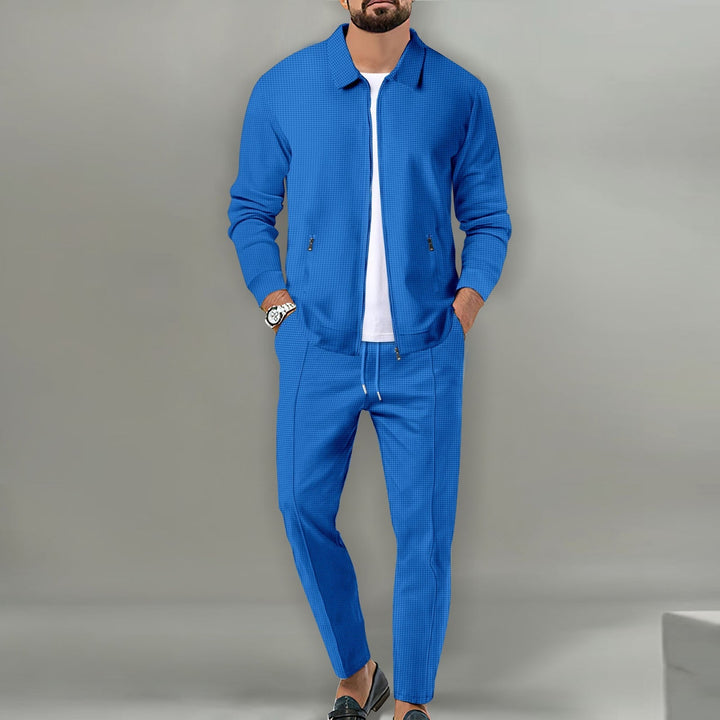 City Chill Ensemble - zip jacket and long trousers