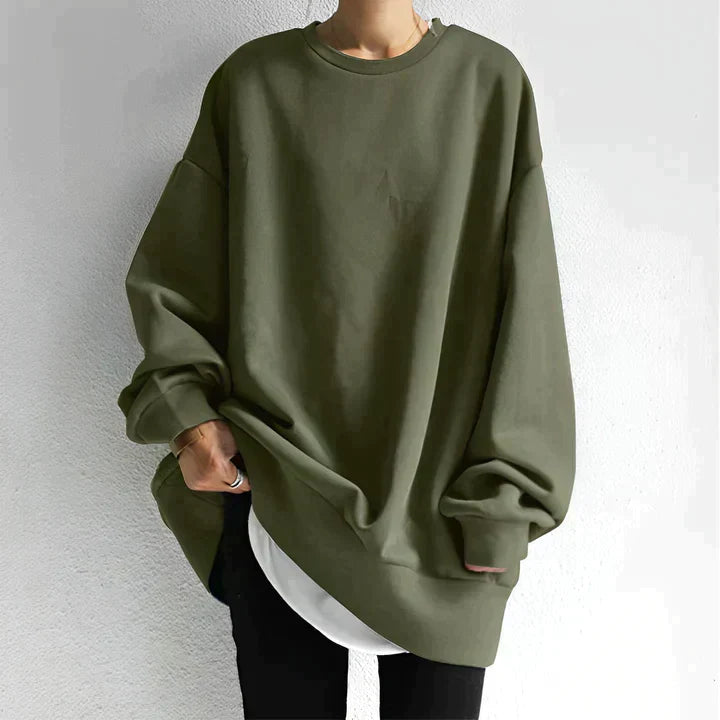 Nova - Women's Oversized Round Neck Sweater