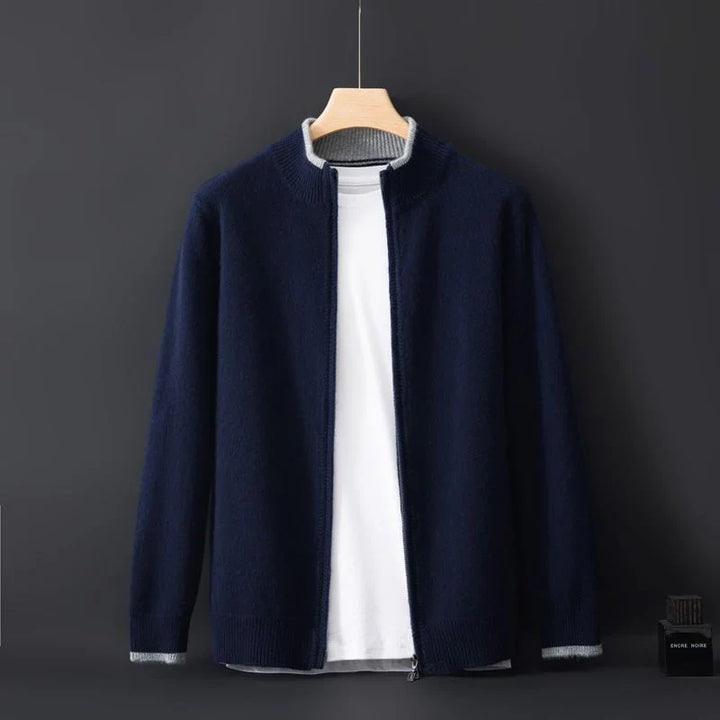 Zain Cashmere Zip Jacket