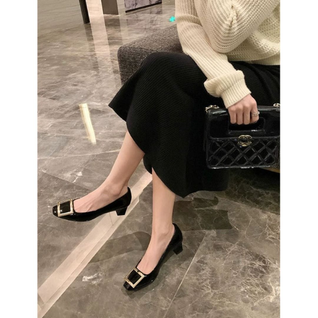 Vivian Artisanal Midnight Heels