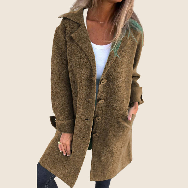 Monopette Casual Coat with Lapels