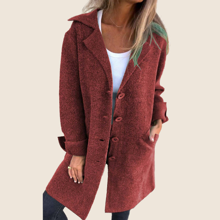 Monopette Casual Coat with Lapels