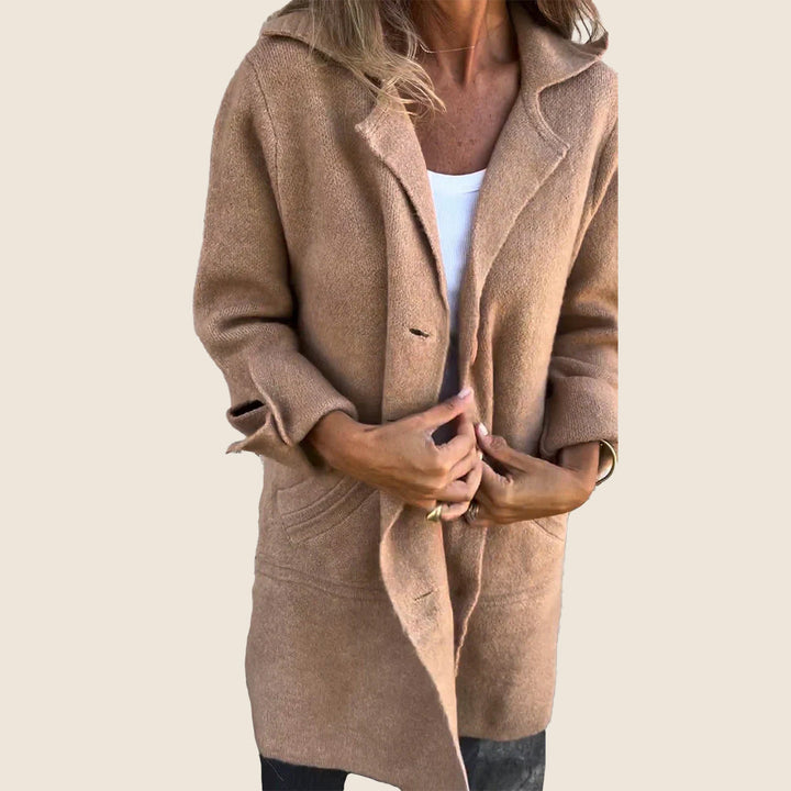 Monopette Casual Coat with Lapels