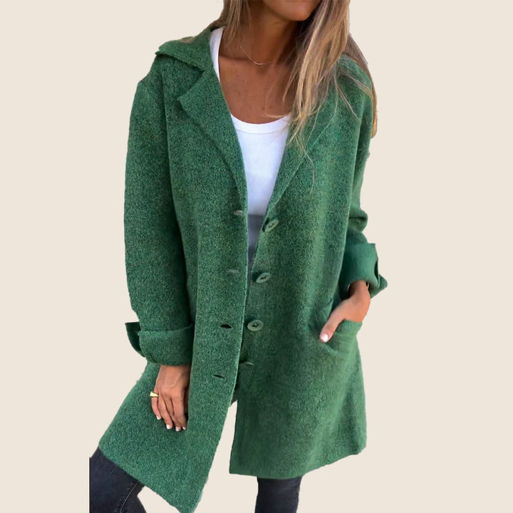 Monopette Casual Coat with Lapels