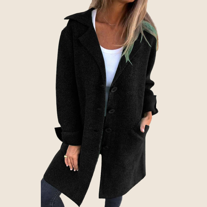 Monopette Casual Coat with Lapels