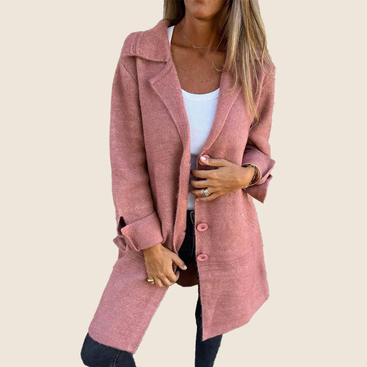 Monopette Casual Coat with Lapels