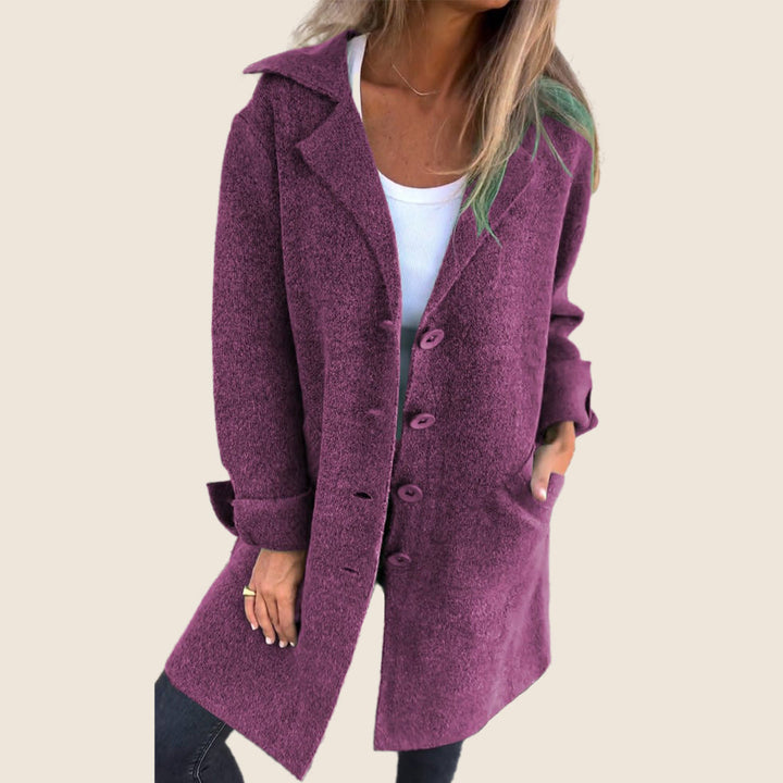 Monopette Casual Coat with Lapels