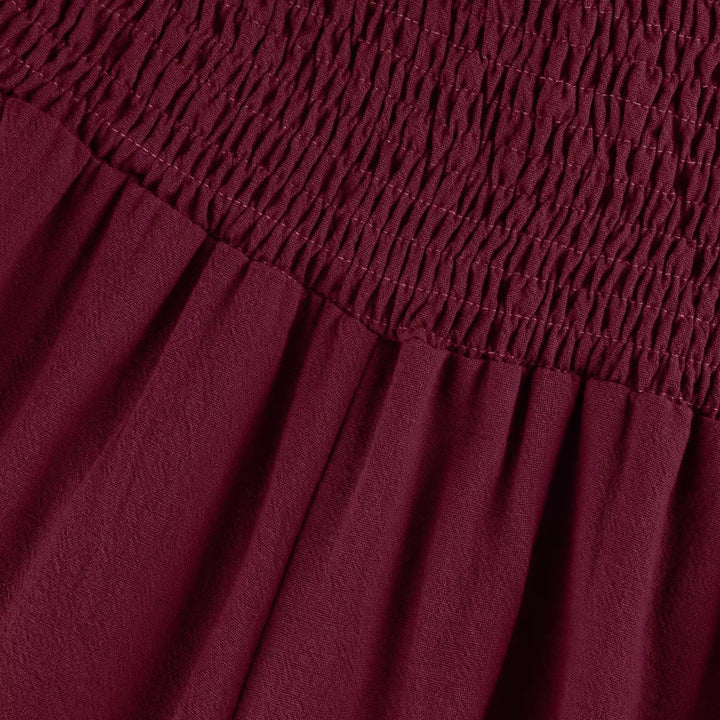 Tavina | Relaxed Cotton-Linen Trousers