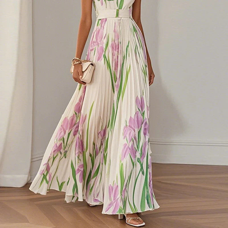 Moyeh | Chic Floral Elegance Dress