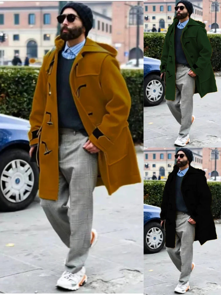 Felipe | Hooded Trench Coat