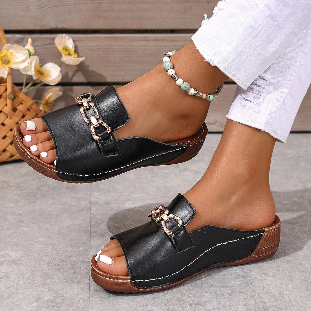 Bianca | Ergonomic Wedge Heel Sandals