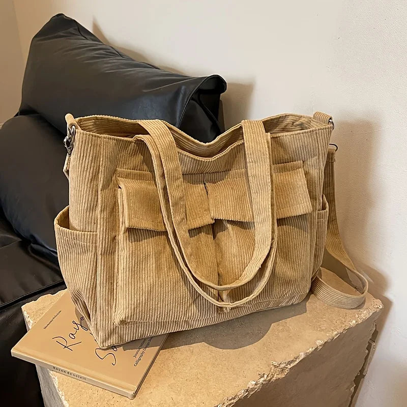 Metro Cord Tote Bag