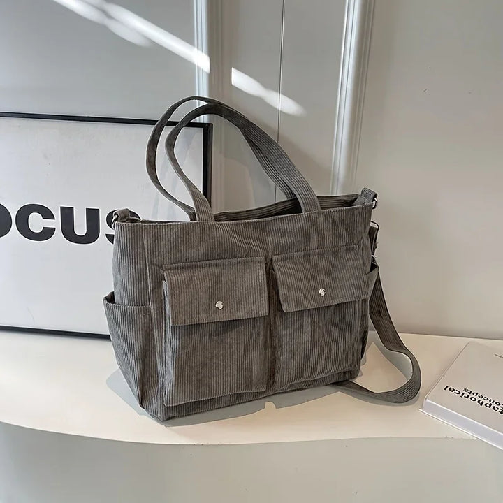 Metro Cord Tote Bag