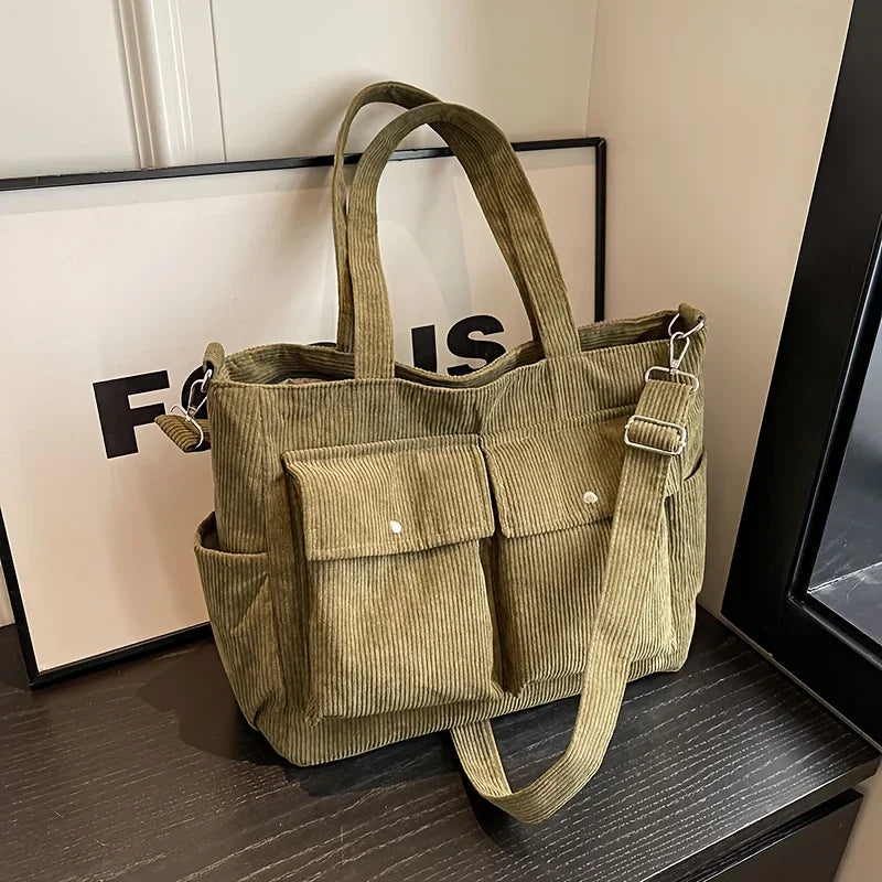 Metro Cord Tote Bag