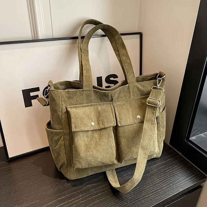 Metro Cord Tote Bag