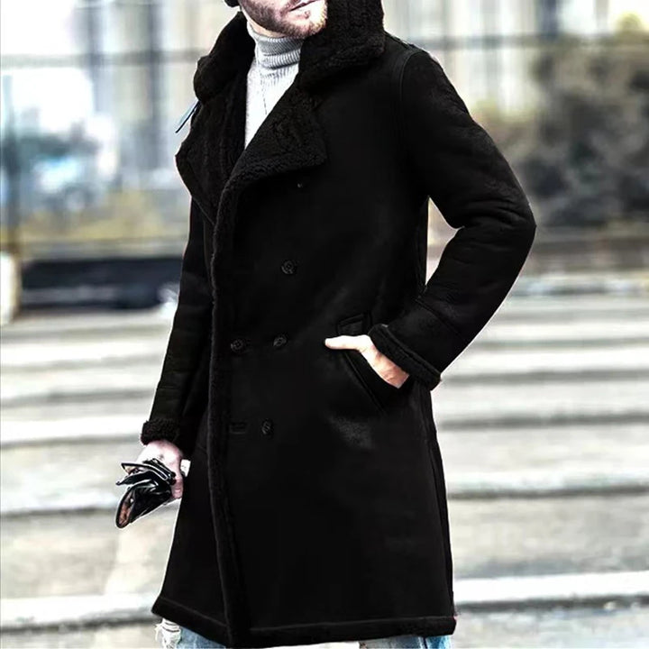Archibald | Retro Long Fleece Coat