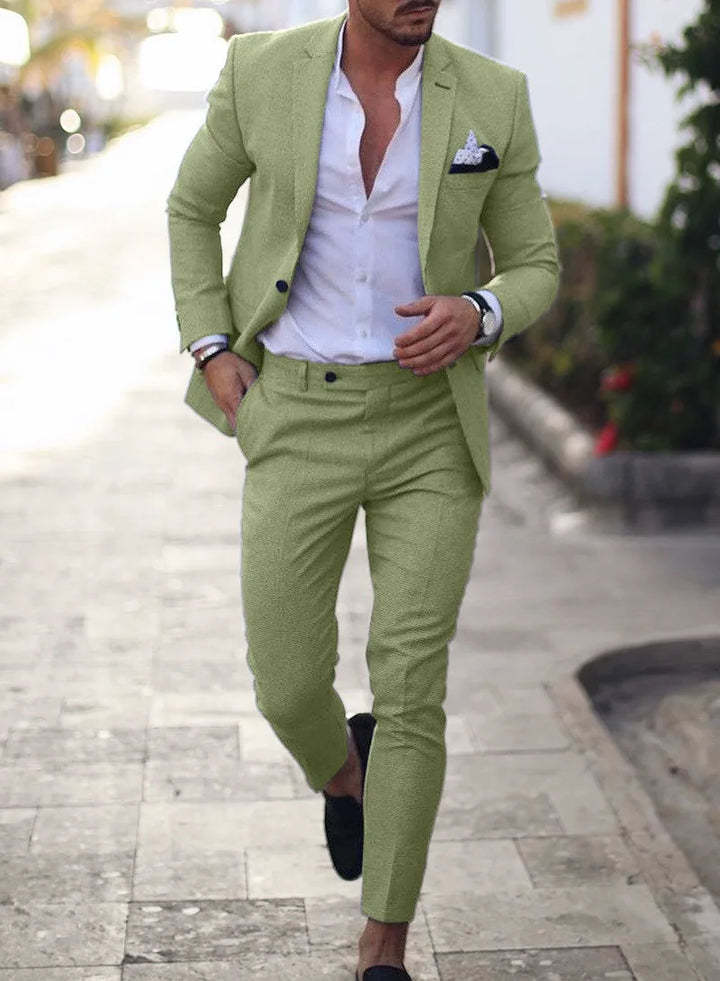 Connery Linen Men's Suit