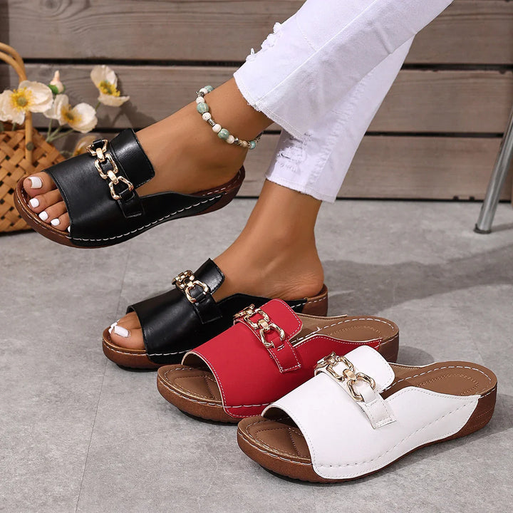 Bianca | Ergonomic Wedge Heel Sandals
