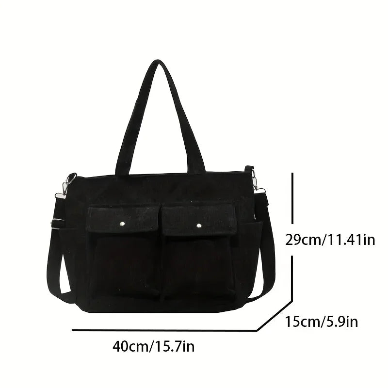 Metro Cord Tote Bag