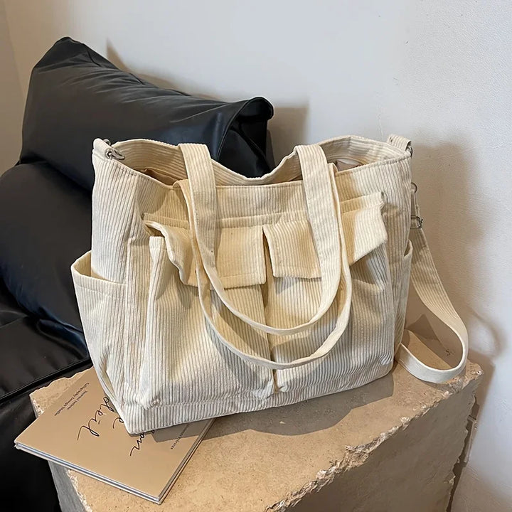 Metro Cord Tote Bag