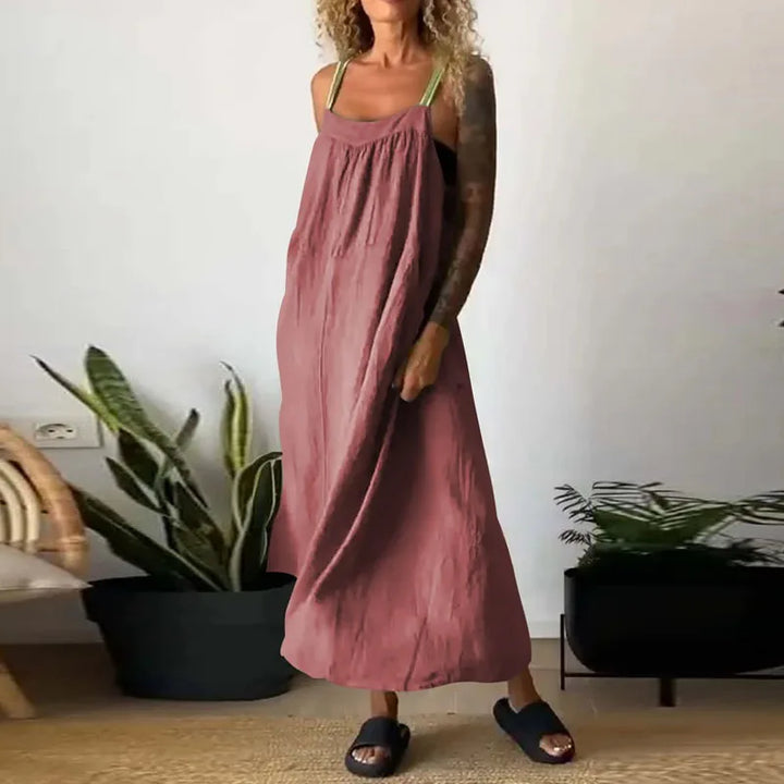 Sammy | Vintage-Inspired Casual Linen Summer Dress