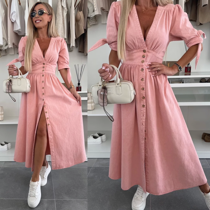 Ivanka | Radiant Denim Dress