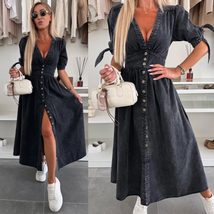 Ivanka | Radiant Denim Dress