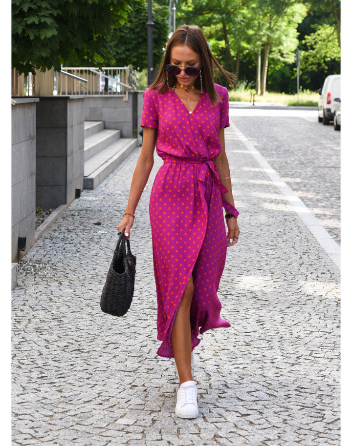 Sylvia - Elegant Summer Dress with V-Neck