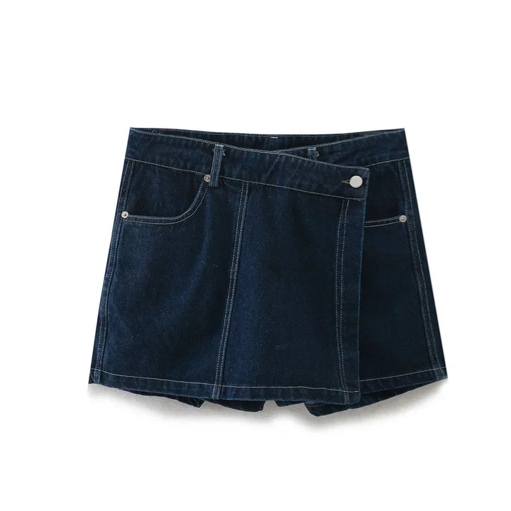 Jeanina® | Denim Set with V-Neck Design