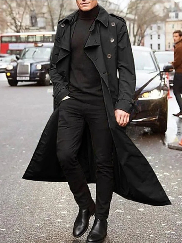 Statham Streetwear Trench Coat
