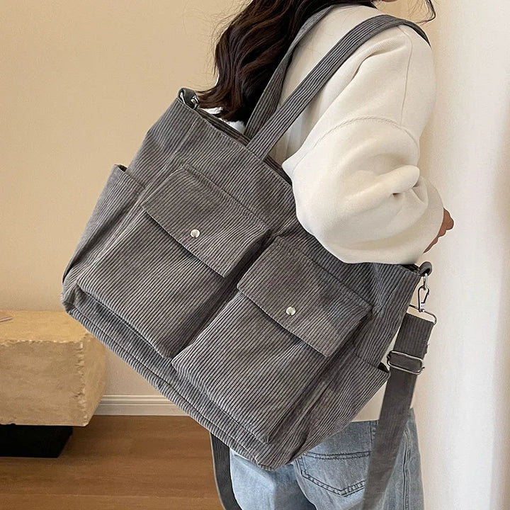 Metro Cord Tote Bag