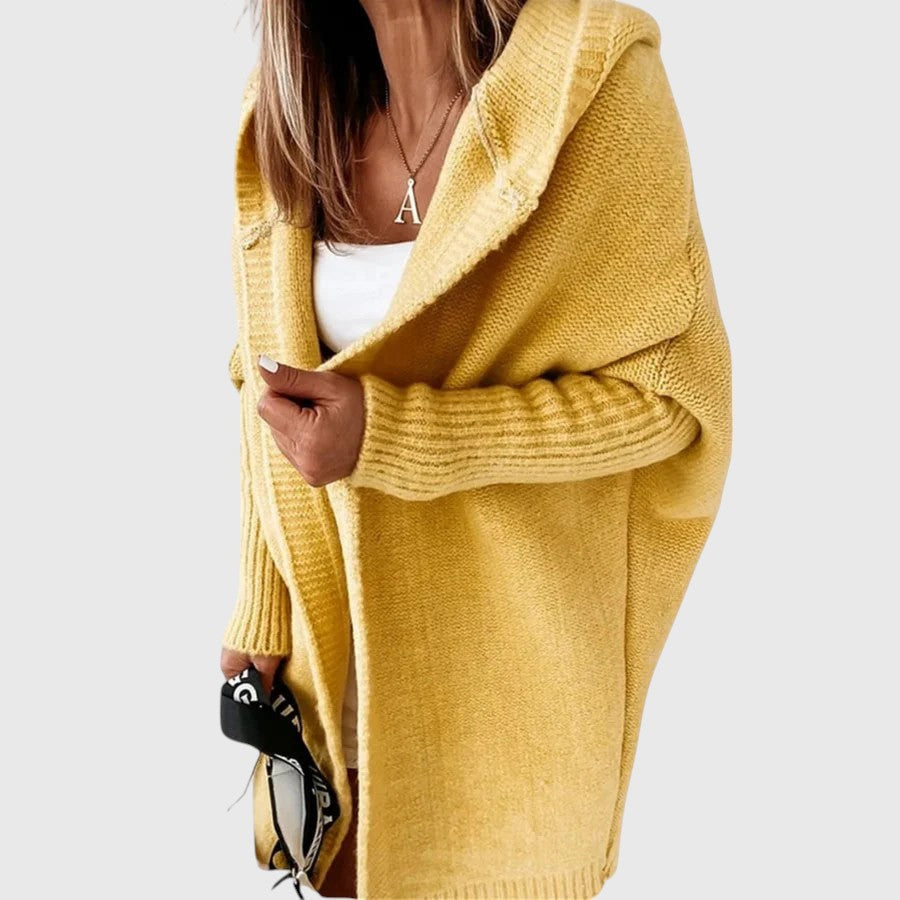 Katy - Comfortable Mid-length Cardigan