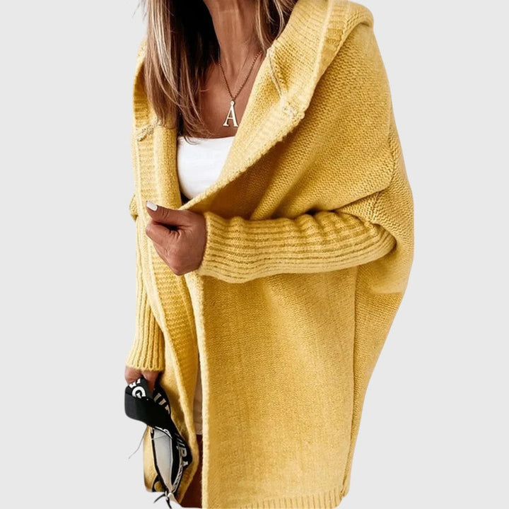 Katy - Comfortable Mid-length Cardigan