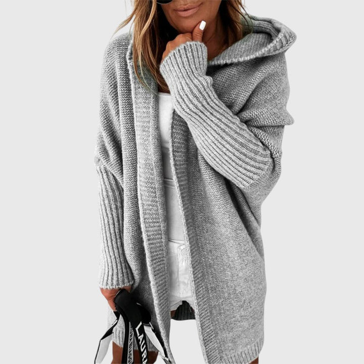 Katy - Comfortable Mid-length Cardigan