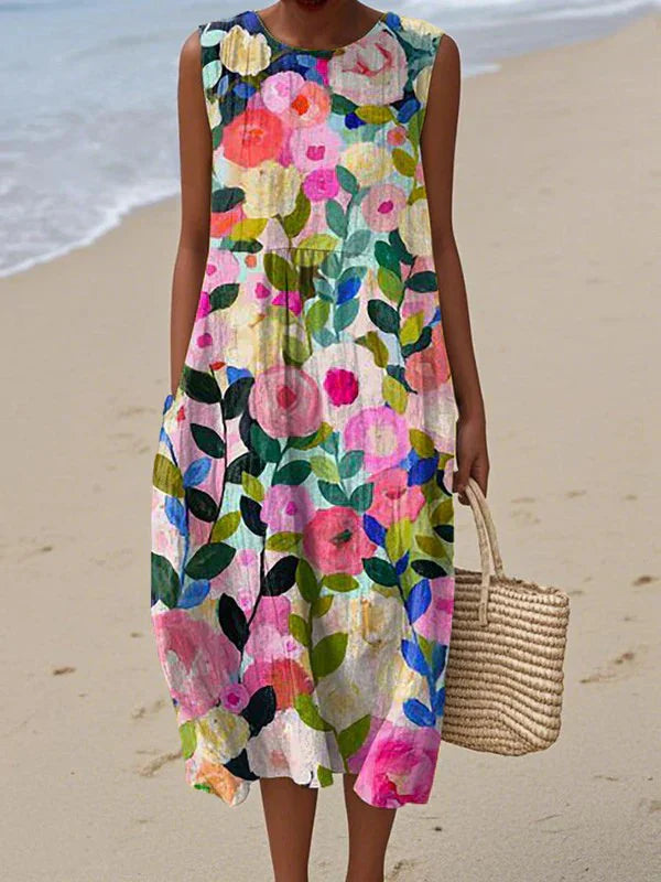 Mira - Casual Midi Dress for Everyday Wear