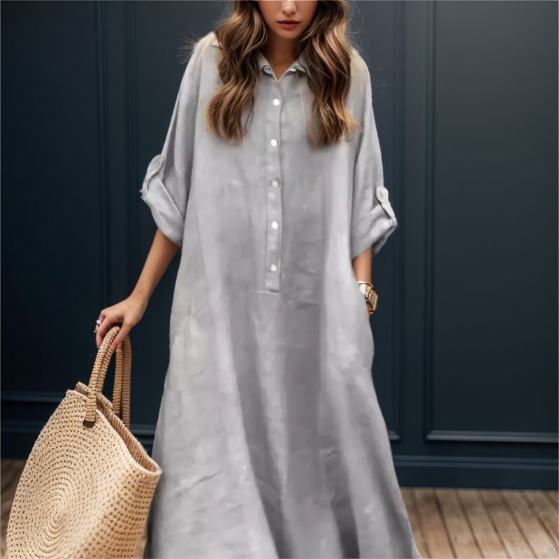 Mathilde™ Linen Blend Dress