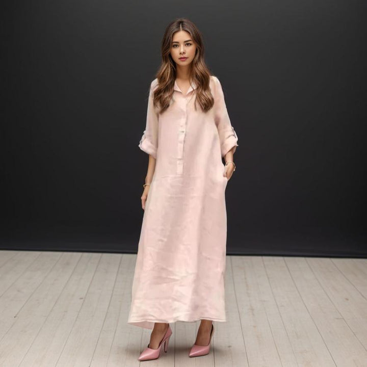 Mathilde™ Linen Blend Dress