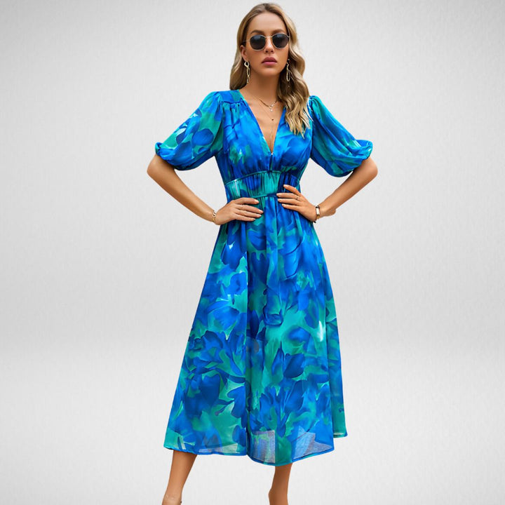 Meredith | Charming V-Neck Dress