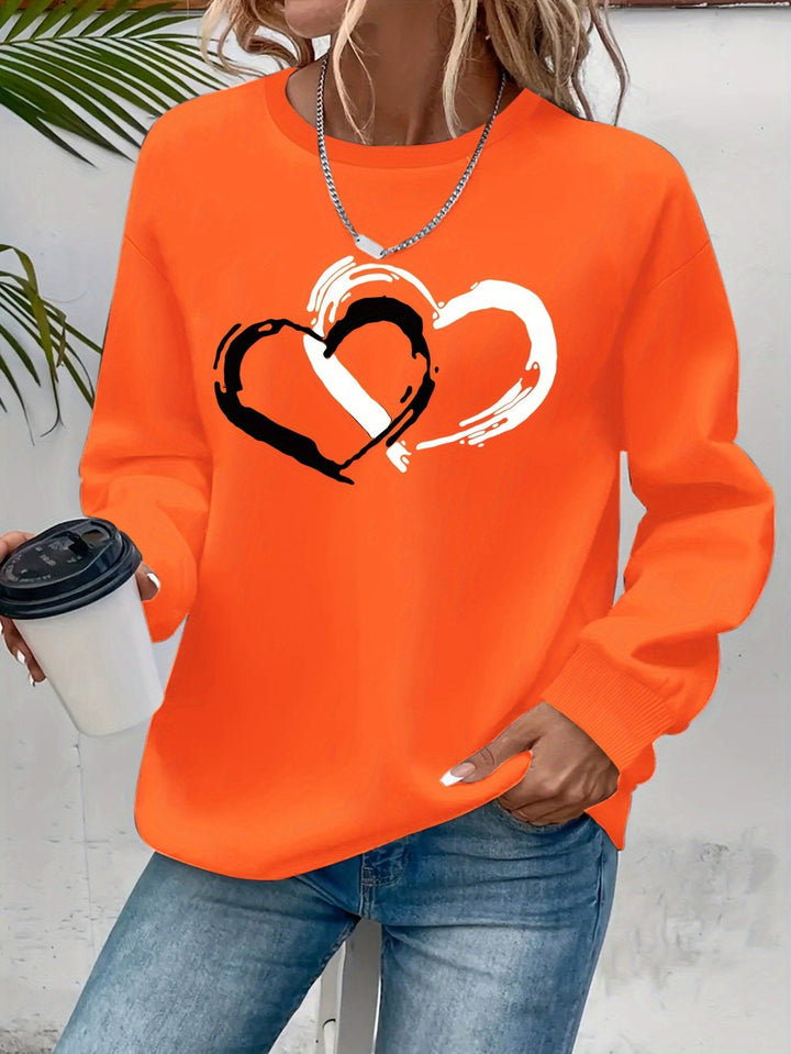 Ines - Elegant Heart Sweater